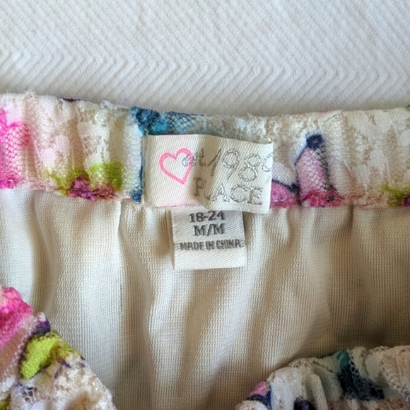 children's place colorful butterfly lace tulle tutu skirt 24 months baby girl - Picture 4 of 7